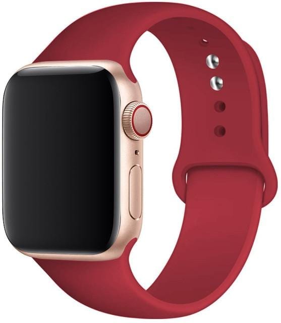Silicone Strap Apple Watch Bands